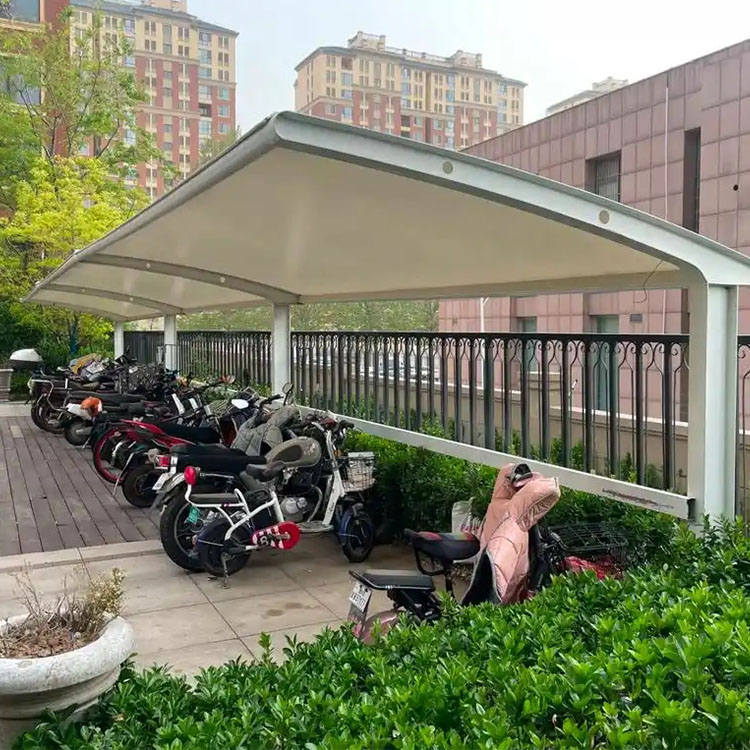 大理市膜结构电动车棚